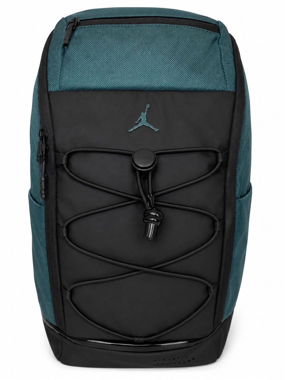 Jordan Teal and Black Men's Backpack with Front Bungee